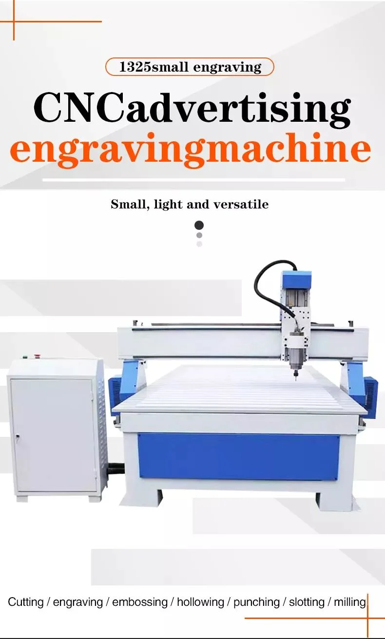 1325 Cutting CNC Router Engraving Furniture Making Machine Wood Composite Door