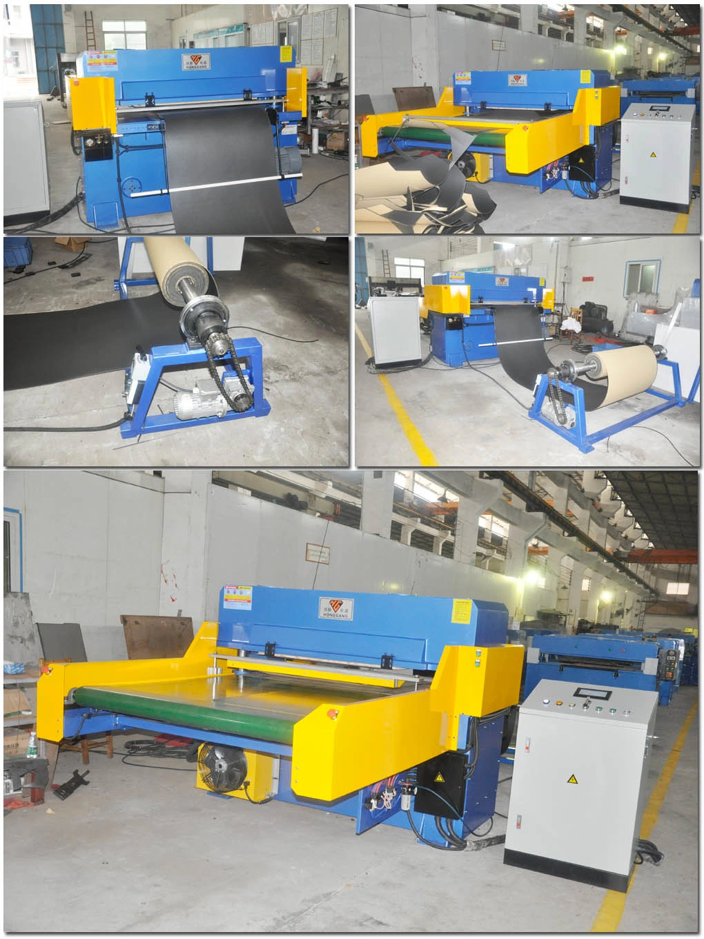 Materials Leather, Rubber, Fabric, Carpet Cutting Film Machine (HG-B60T)