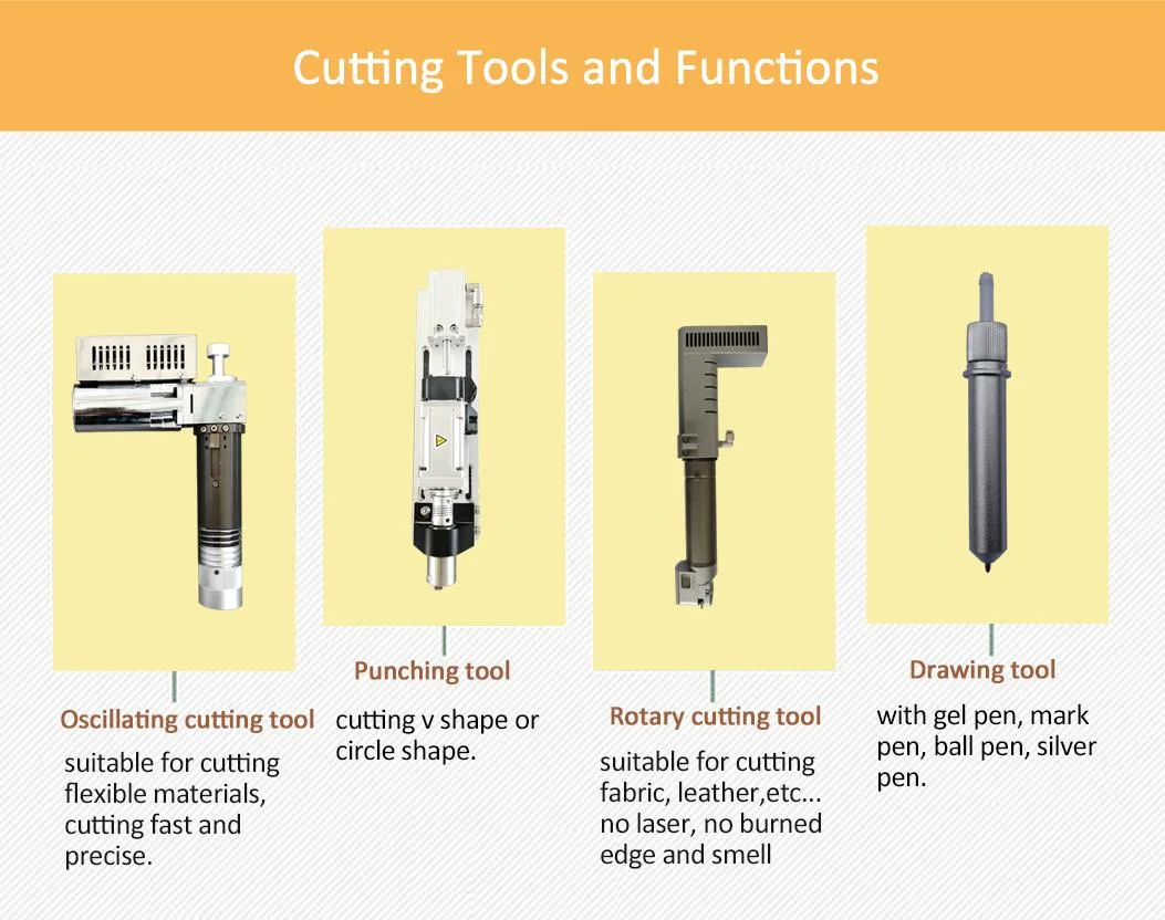 Yuchen CNC EPE Foam Ruber Glass Fiber Carbon Prepreg Composite Materials Cutting Machine