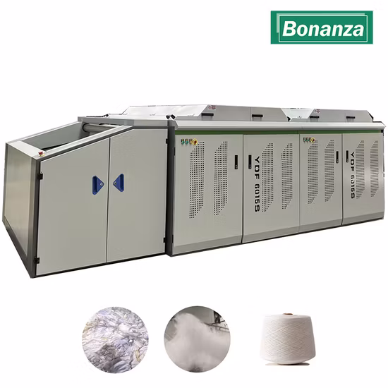 Máquina textil de venta caliente para residuos textiles/tela/corte/trapos/máquina de línea de reciclaje de prendas de vestir