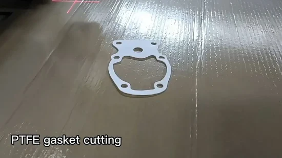 Cortador de cuchillas CNC Máquina automática de corte de juntas para caucho Grafito Anillo de sellado de silicona sin amianto Etiqueta adhesiva de película plástica de PTFE