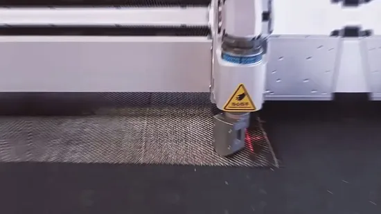 Máquina de corte digital CNC con hoja de cuchillo oscilante para tela de neopreno Fibra de carbono Fibra de vidrio Tela preimpregnada no tejida Materiales compuestos