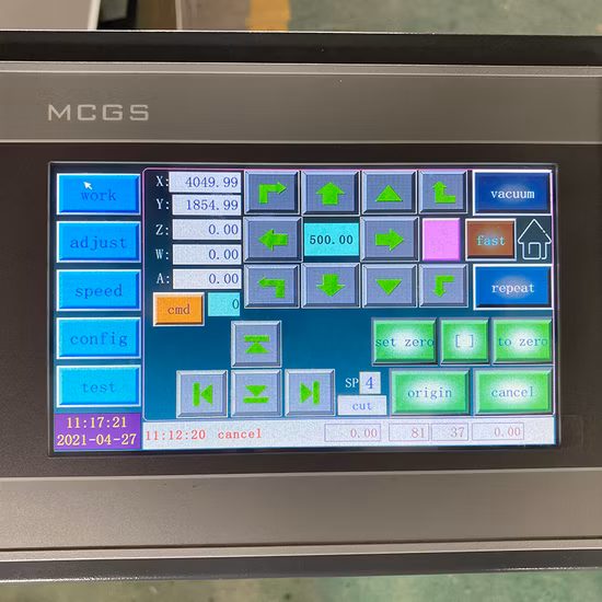 Máquina CNC Cuchilla oscilante digital Goma espuma de esponja Máquina cortadora de cuero PVC Cortadora de tela Máquina textil Fabricación de máquina cortadora longitudinal de tela