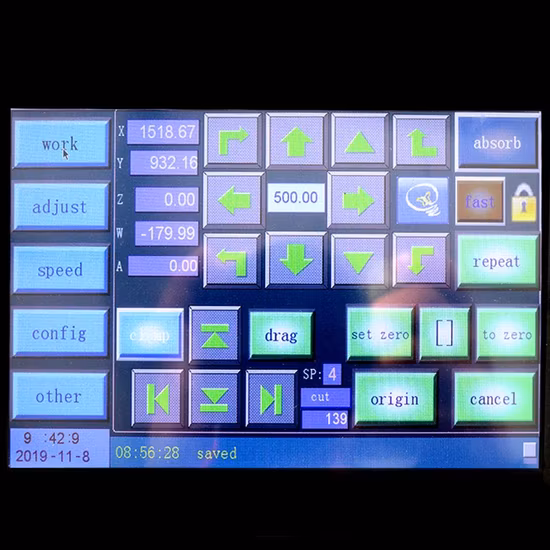 Máquina de fabricación de calzado de cuero textil de tela de tela de alta velocidad automática CNC Máquina de corte de cuchillo oscilante Precio de fábrica de plotter digital